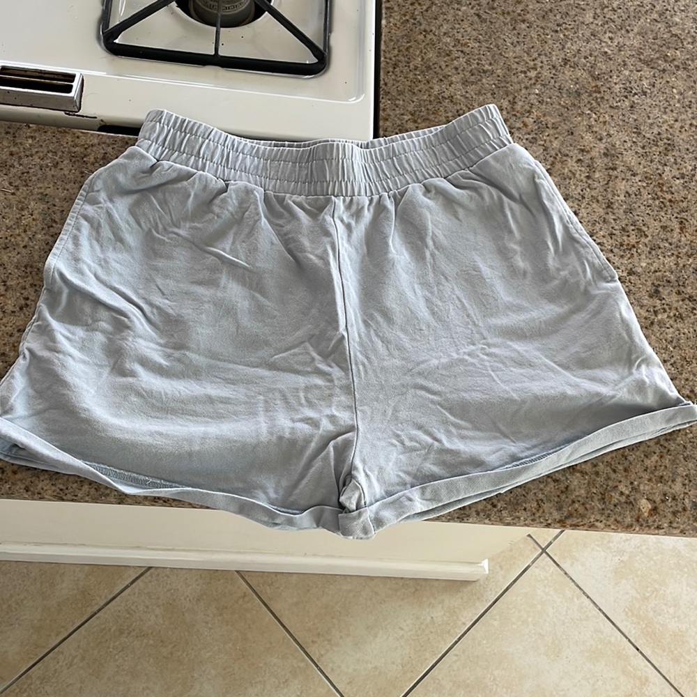 Light Blue Lounge shorts